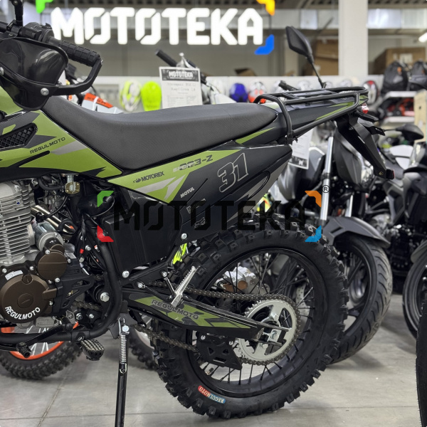 Мотоцикл кроссовый / эндуро Regulmoto (Регулмото) Sport - 003 Z хаки с ПТС | Мототека