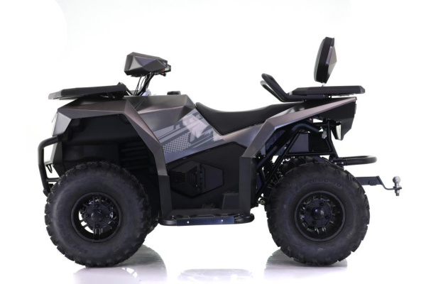 Квадроцикл Мотомир ATV HAMMER 5 CVT ЛИТЫЕ КОЛЕСА серый титан (машинокомплект) | Мототека