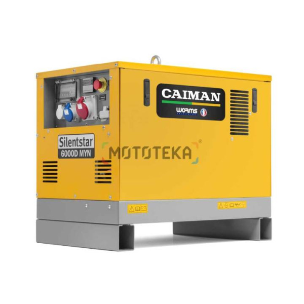 Электрогенератор дизельный Caiman (Кайман) Silentstar 6000DMYN 5 с блоком автозапуска