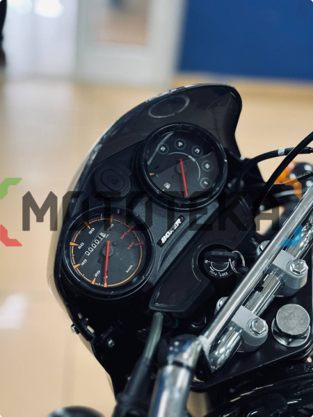 Мотоцикл дорожный BAJAJ (Баджадж) Boxer 150 UG чёрный/серый с ПТС | Мототека